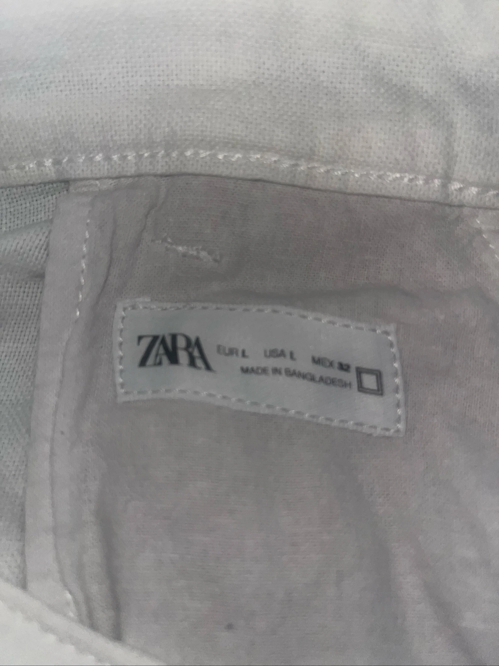 White linen shorts – photo 3
